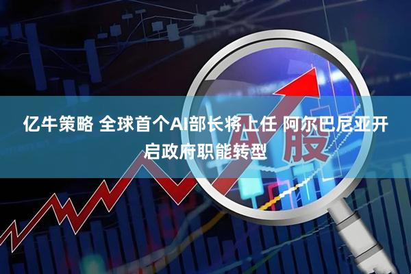 亿牛策略 全球首个AI部长将上任 阿尔巴尼亚开启政府职能转型